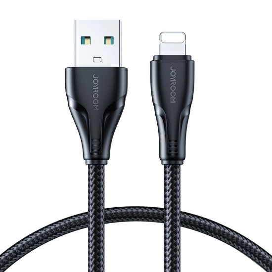 Joyroom Surpass Series A11 USB-A / Lightning 2.4A Cable 0.25 m - Black Joyroom Surpass Series A11 USB-A / Lightning 2.4A Cable 0.25 m - Black