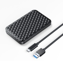 Orico 2520C3-V1 2.5&amp;amp;quot; HDD/SSD USB-C 5Gb/s Disk Drive - Black
