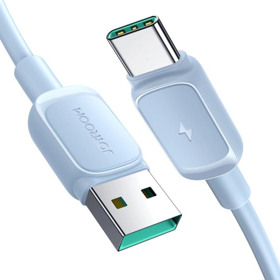Joyroom Multi-Color Series A14 USB-A / USB-C 3A Cable 1.2 m - Blue Joyroom Multi-Color Series A14 USB-A / USB-C 3A Cable 1.2 m - Blue