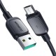 Joyroom Multi-Color Series A14 USB-A / micro USB 2.4A cable 2 m - black Joyroom Multi-Color Series A14 USB-A / micro USB 2.4A cable 2 m - black