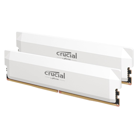 DDR5 64GB PC 6400 CL36 KIT (2x32GB) Crucial Pro white