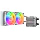 Cougar Poseidon Ultra 240 ARGB liquid cooling White