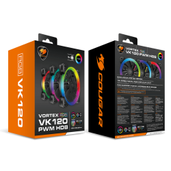 COUGAR VORTEX ARGB VK120 COOLING FANS COUGAR VORTEX ARGB VK120 COOLING FANS