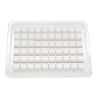 Ducky Blank white keycap set/ US/ PBT/ Non-printed/ MDA profile Keycaps
