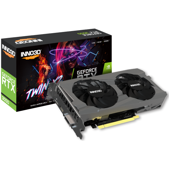 Inno3D GeForce RTX 3050 6GB GDDR6 Twin X2