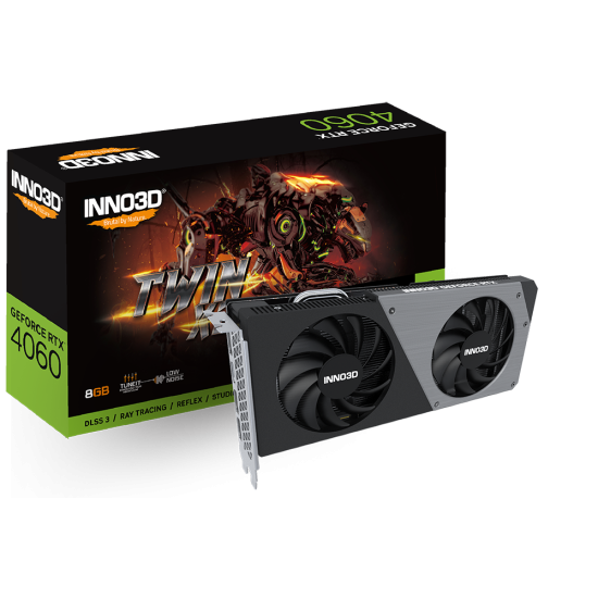 Inno3D GeForce RTX 4060 8GB GDDR6 Twin X2