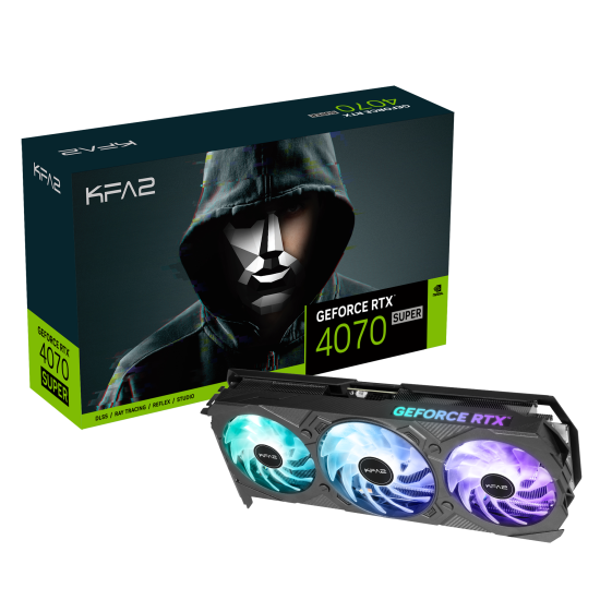 KFA2 GeForce RTX 4070 Super EX GAMER 1-Click OC 12GB