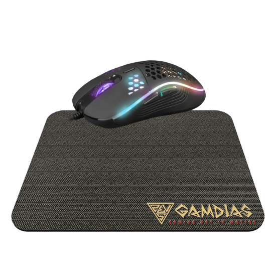 GAMDIAS ZEUS M4 Gaming Mouse + NYX E1 Mousepad