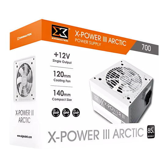XIGMATEK X-Power III Arctic 700W