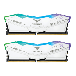 TEAM GROUP T-FORCE DELTA RGB DDR5 2X16GB 6400 WHITE