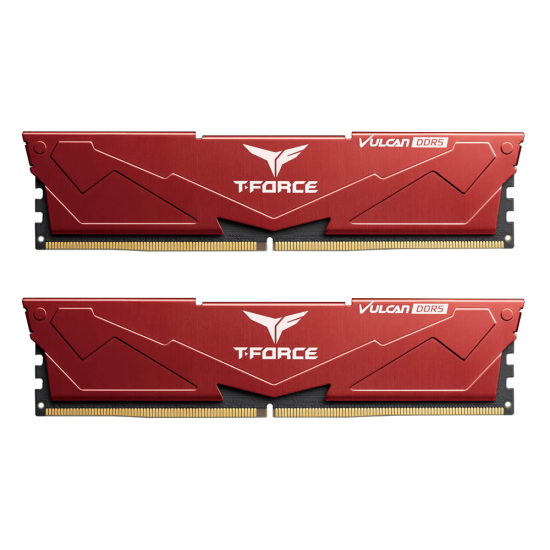 TEAM GROUP T-FORCE VULCAN 32GB 5200 DDR5 SET ( 2x16GB ) RED