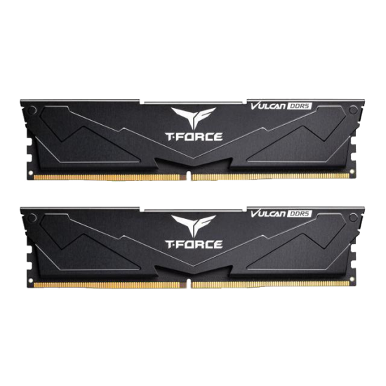 TEAM GROUP T-FORCE VULCAN BLACK DDR5 32GB 6000 SET TEAM GROUP T-FORCE VULCAN BLACK DDR5 32GB 6000 SET