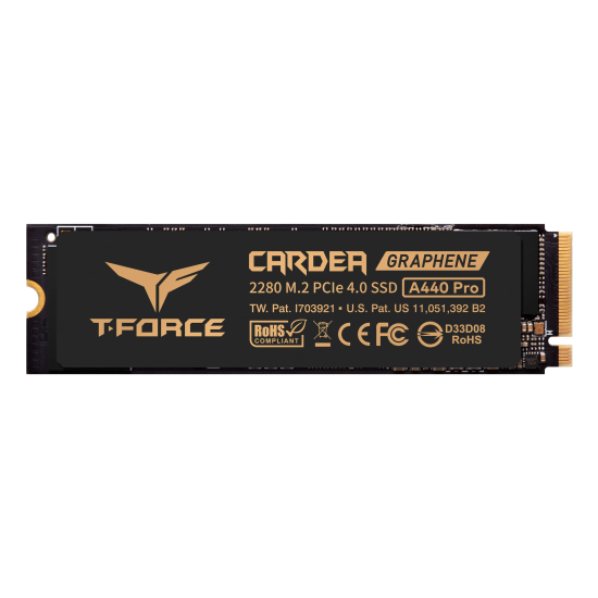 Team Group T-FORCE CARDEA A440 PRO M.2 2280 4TB PCIe Gen4x4 Team Group T-FORCE CARDEA A440 PRO M.2 2280 4TB PCIe Gen4x4