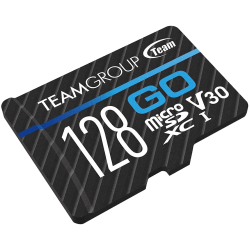 TEAM GROUP GO MICRO SDXC 128GB UHS-I U3 SPEED RETAIL W/1Adapter