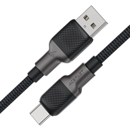 Acefast C10-04 USB-A to USB-C silicone braid charging data cable Acefast C10-04 USB-A to USB-C silicone braid charging data cable