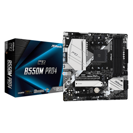 MB ASROCK B550M PRO 4
