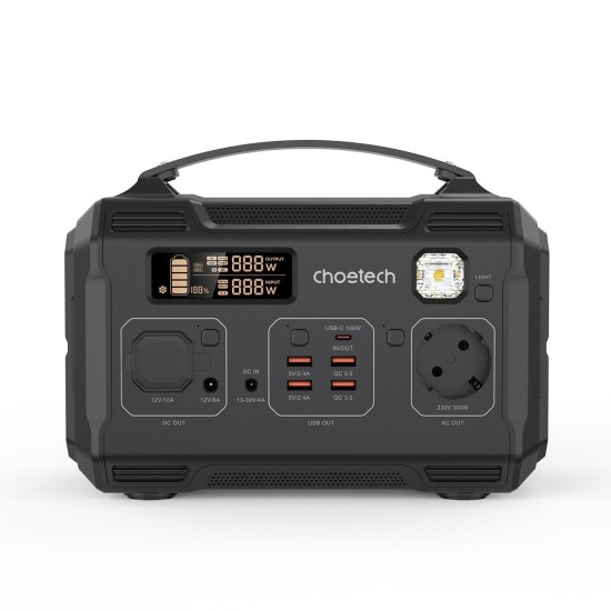 Choetech portable power bank 281Wh 300W black (BS002-V2)