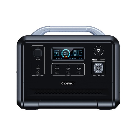 Choetech portable powerbank power bank LiFePO4 960Wh 1200W black (BS005) Choetech portable powerbank power bank LiFePO4 960Wh 1200W black (BS005)