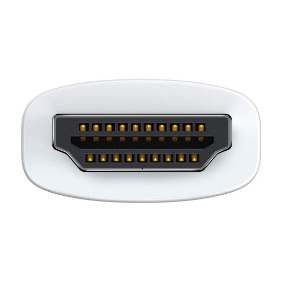 Baseus Lite Series HDMI to VGA adapter white (WKQX010002)