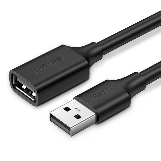 Ugreen cable adapter USB (female) - USB (male) 2m black (10316) Ugreen cable adapter USB (female) - USB (male) 2m black (10316)