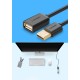 Ugreen cable adapter USB (female) - USB (male) 2m black (10316) Ugreen cable adapter USB (female) - USB (male) 2m black (10316)