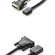 Ugreen cable adapter cable DVI (male) - HDMI (female) 0.15m black (20118) Ugreen cable adapter cable DVI (male) - HDMI (female) 0.15m black (20118)