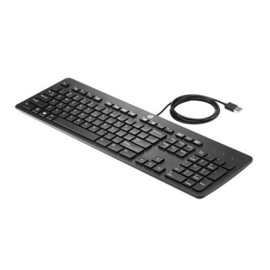 HP USB Slim Business Keyboard - Ενσύρματο