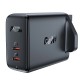 Acefast GaN charger (UK plug) 2x USB Type C 50W, Power Delivery, PPS, Q3 3.0, AFC, FCP black (A32 UK) Acefast GaN charger (UK plug) 2x USB Type C 50W, Power Delivery, PPS, Q3 3.0, AFC, FCP black (A32 UK)