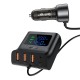 Acefast B11 138W USB-A USB-C Car Charger with 6 Ports - Black Acefast B11 138W USB-A USB-C Car Charger with 6 Ports - Black