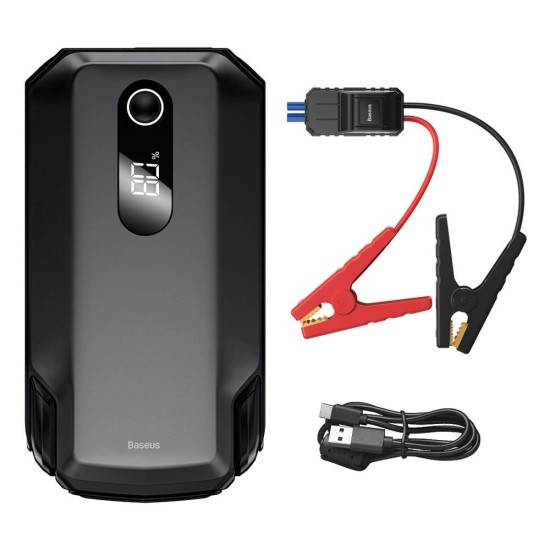 Baseus power bank Power Starter Jump Starter booster 20000mAh 12V (2000A / 1000A) + crocodile clips black (CGNL020001) Baseus power bank Power Starter Jump Starter booster 20000mAh 12V (2000A / 1000A) + crocodile clips black (CGNL020001)