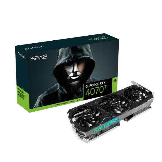 KFA2 GeForce RTX™ 4070 Ti EX GAMER 1-Click OC 12GB GDDR6X KFA2 GeForce RTX™ 4070 Ti EX GAMER 1-Click OC 12GB GDDR6X