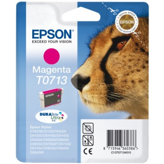 EPSON INK CARTRIDGE T0713 MAGENTA