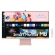 SAMSUNG MONITOR 32'', BUSINESS, G, VA, UHD 3840x2160, 4MS, 60HZ, 3000:1, SMART TV EXPERIENCE, FLICKER FREE, SPEAKERS, WEBCAM, HEIGHT ADJUST, TILT, USB-C, 1X MICRO HDMI, BLUETOOTH, BUILT IN WIFI, 2YW, SUNSET PINK SAMSUNG MONITOR 32, BUSINESS, G, VA, UHD 3840x2160, 4MS, 60HZ, 3000:1, SMART TV EXPERIENCE, FLICKER FREE, SPEAKERS, WEBCAM, HEIGHT ADJUST, TILT, USB-C, 1X MICRO HDMI, BLUETOOTH, BUILT IN WIFI, 2YW, SUNSET PINK