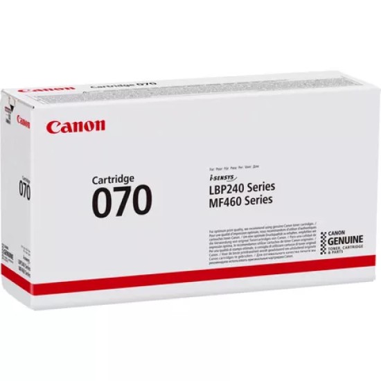Canon 070 toner cartridge 1 pc(s) Original Black Canon 070 toner cartridge 1 pc(s) Original Black