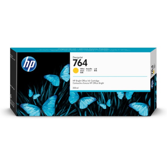 HP INK CARTRIDGE 764 YELLOW DJ-T3500 HP INK CARTRIDGE 764 YELLOW DJ-T3500