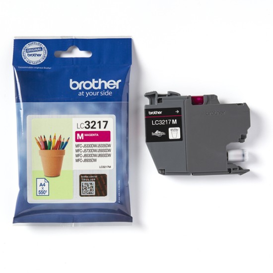 BROTHER INK CARTRIDGE LC3217 MAGENTA FOR MFC6930DW BROTHER INK CARTRIDGE LC3217 MAGENTA FOR MFC6930DW