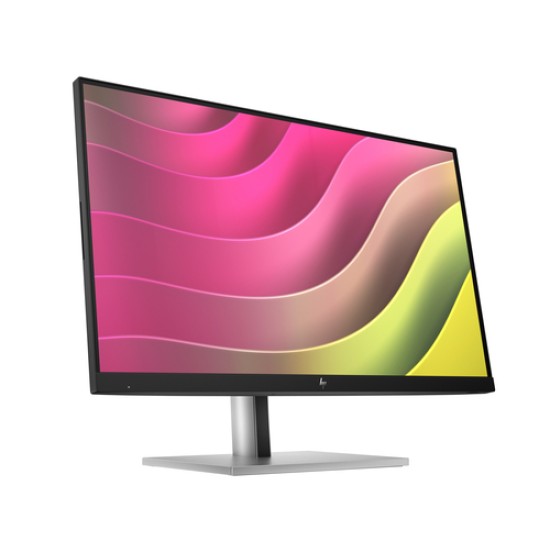 HP MONITOR 23.8, E24t G5 BUSINESS, E, IPS, FHD 1920 X 1080 TOUCH, 5MS, 300 NITS, ANTIGLARE, EYE EASE, HEIGHT ADJUSTABLE, PIVOT, SWIVEL, TILT, 4 X USB TYPE-A, USB TYPE-B, HDMI, DISPLAY PORT, 3YW, BLACK/SILVER