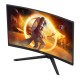 AOC G4 CQ32G4VE computer monitor 80 cm (31.5\") 2560 x 1440 pixels Quad HD LCD Black, Grey