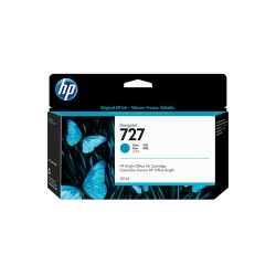HP 727 130-ml Cyan DesignJet Ink Cartridge HP 727 130-ml Cyan DesignJet Ink Cartridge