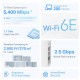 TP-Link AXE5400 Whole Home Mesh Wi-Fi 6E Unit(Tri-Band)