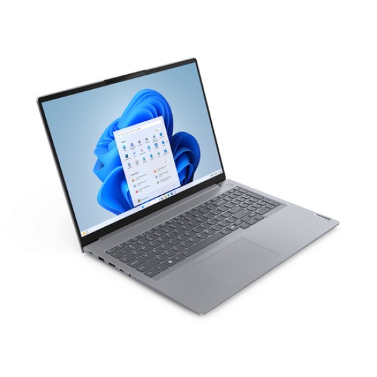 Lenovo ThinkBook 16 G7 ARP AMD Ryzen™ 5 7535HS Laptop 40.6 cm (16\") WUXGA 16 GB DDR5-SDRAM 512 GB SSD Wi-Fi 6E (802.11ax) Windows 11 Pro English Grey
