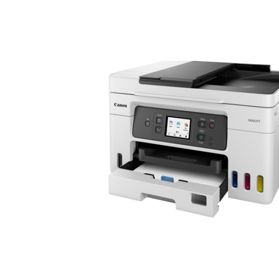 CANON PRINTER ALL IN ONE INKJET BUSINESS GX4040 ITS, REFILABLE TANKS, A4, PRINT, SCAN, COPY, FAX, CLOUD, 600 X 1200 DPI, 18iPM ( B), 13iPM (C), DUPLEX, USB, WIFI, LAN, WHITE CANON PRINTER ALL IN ONE INKJET BUSINESS GX4040 ITS, REFILABLE TANKS, A4, PRINT, SCAN, COPY, FAX, CLOUD, 600 X 1200 DPI, 18iPM ( B), 13iPM (C), DUPLEX, USB, WIFI, LAN, WHITE