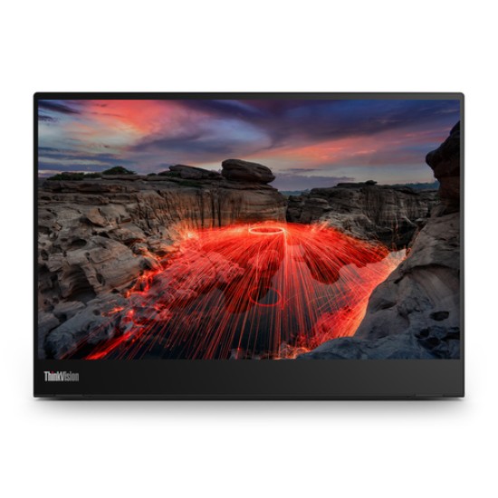 LENOVO MONITOR 14'', C, THINKVISION M14t G2, PORTABLE BUSINESS, WLED, TOUCH, IPS, 2240x1400, 6MS, 60Hz, 300 CD/M², TILT, PIVOT, HEIGHT ADJUST STAND, VESA, 2x USB-C, 3YW, RAVEN BLACK LENOVO MONITOR 14, C, THINKVISION M14t G2, PORTABLE BUSINESS, WLED, TOUCH, IPS, 2240x1400, 6MS, 60Hz, 300 CD/M², TILT, PIVOT, HEIGHT ADJUST STAND, VESA, 2x USB-C, 3YW, RAVEN BLACK