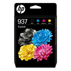 HP 937 CMYK Original Ink Cartridge 4-Pack HP 937 CMYK Original Ink Cartridge 4-Pack