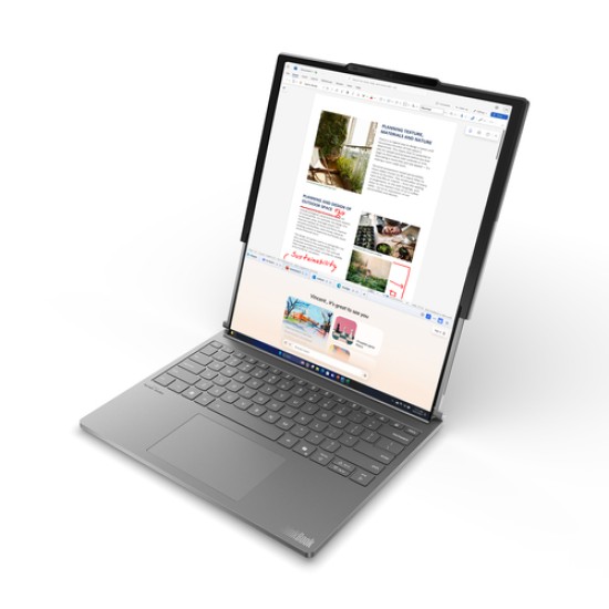 Lenovo ThinkBook Plus G6 Rollable Copilot+ PC Intel Core Ultra 7 258V Laptop 42.4 cm (16.7\") 32 GB LPDDR5x-SDRAM 1 TB SSD Wi-Fi 7 (802.11be) Windows 11 Pro English Grey