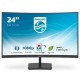 Philips E Line 241E1SC/00 computer monitor 59.9 cm (23.6\") 1920 x 1080 pixels Full HD LED Black Philips E Line 241E1SC/00 computer monitor 59.9 cm (23.6\") 1920 x 1080 pixels Full HD LED Black