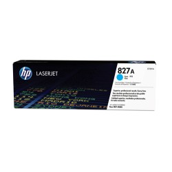 HP 827A Cyan Original LaserJet Toner Cartridge HP 827A Cyan Original LaserJet Toner Cartridge