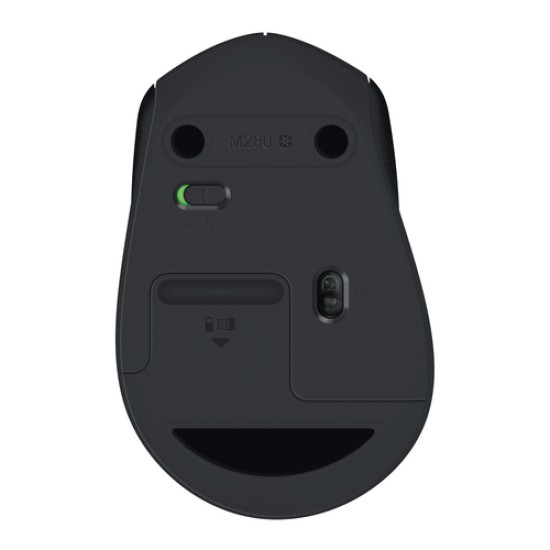 LOGITECH MOUSE WIRELESS BLACK M280 ( 910-004287 ) LOGITECH MOUSE WIRELESS BLACK M280 ( 910-004287 )