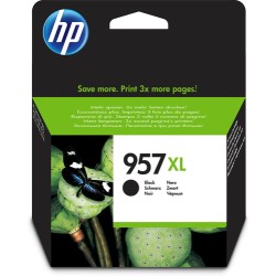 HP INK CARTRIDGE  957XL BLACK FOR 8210/8710/8715/87/20/8725/87/30