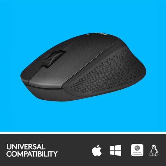 LOGITECH MOUSE WIRELESS SILENT M330 BLACK (910-004909) LOGITECH MOUSE WIRELESS SILENT M330 BLACK (910-004909)